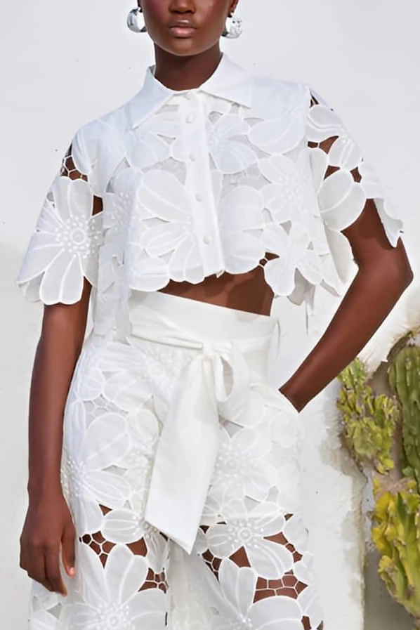 ALIA | Floral Lace Set